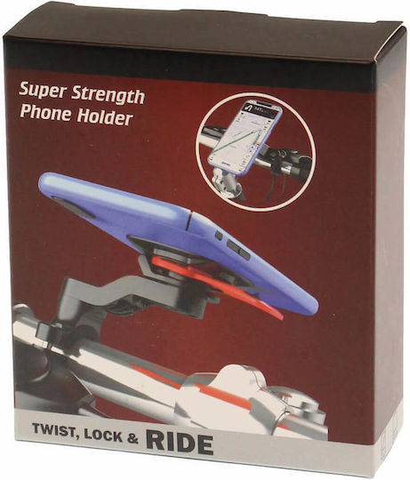 Motorcycle Phone Mount with Clip 3.5" for Steering Wheel