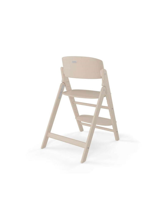 Cybex Click & Fold Klappbarer Baby Hochstuhl 4 in 1 mit Höhenverstellbar All Natural