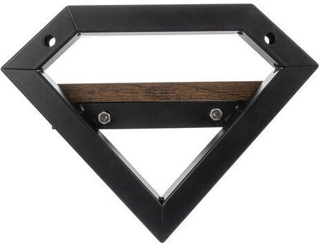 Wandregal Ruhhy Braune 19x23x20cm