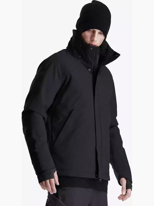 Geacă Iarna Waterproof Neagră