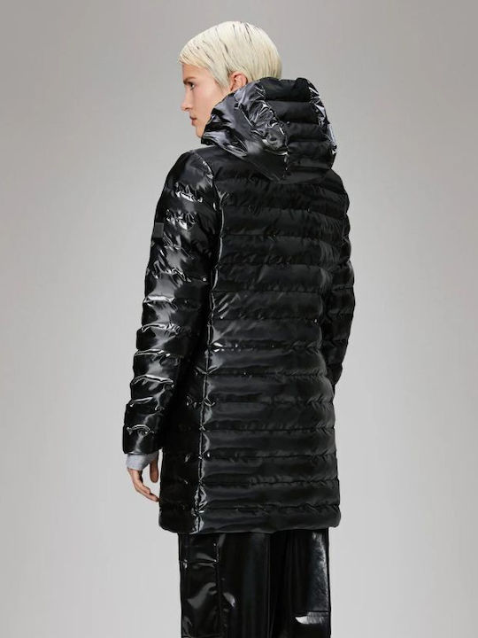 Rains Jacket Metallic Black