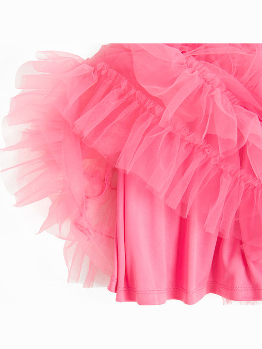 Kids' Tulle Skirt Pink