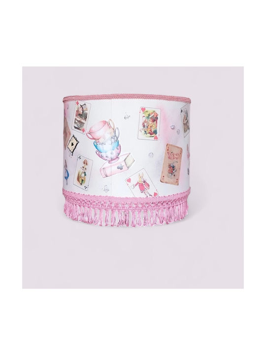 Oxygen Alice in wonderland Floor Lamp H165cm. with Socket for Bulb E27 Pink