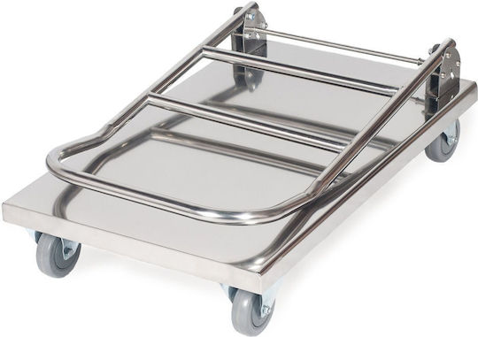 Klappbarer Stahlplattformwagen Horeca 70x52cm