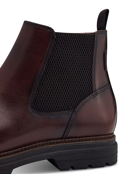 Leather Tabac Brown Chelsea Boots Anatomical