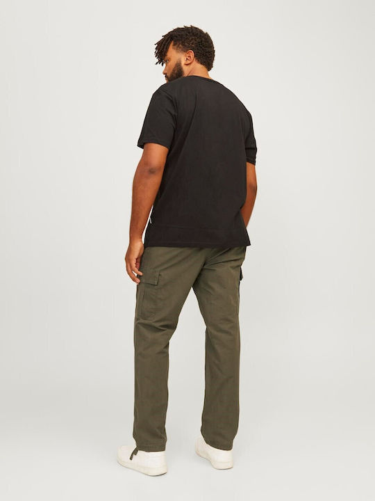 Trousers Cargo in Relaxed Fit Olive