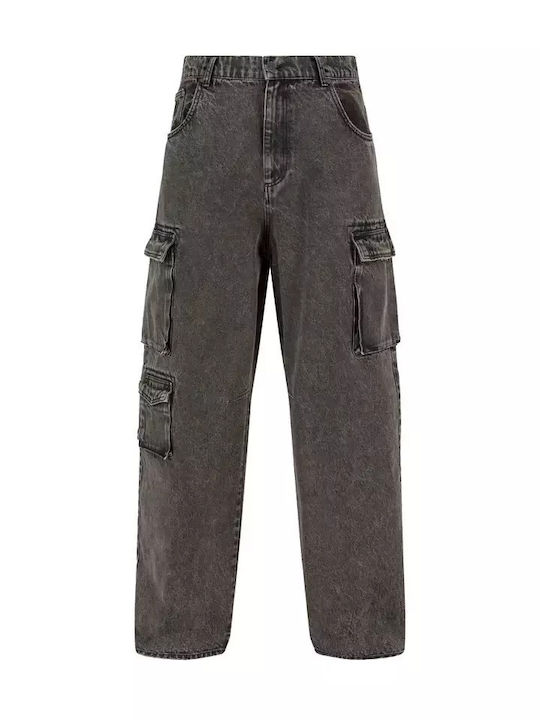 Παντελόνι Cargo σε Baggy Γραμμή Grey, Black