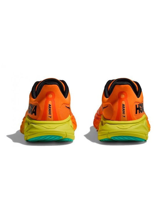 Arahi 7 Sport Shoes Running Electric Tangerine / Black