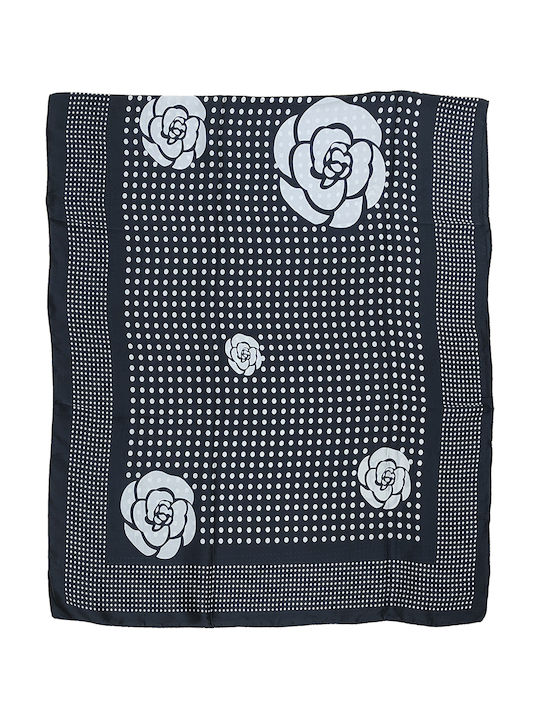 Gift-Me Women's Silk Scarf Black