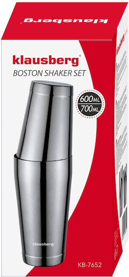 Boston Shaker Tin Tin Cocktail Drinks Graphite Klausberg Kb-7652