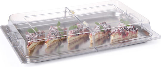 Transparent Hinged Cover Food Display Gn1/1 Hendi 427415