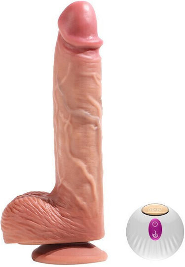 Yeain Dildo Realistic Vibrator with Remote Control Flesh