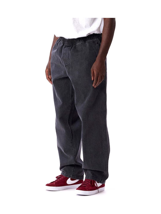 Men's Jeans Pants Faded Black, Black