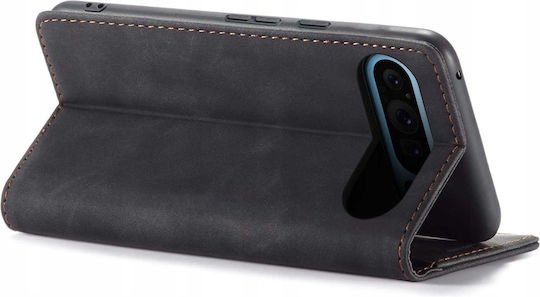 Spacecase Wallet Synthetisches Leder / Silikon Schwarz (Google Pixel 9 Pro XLOnePlus 9 Pro)