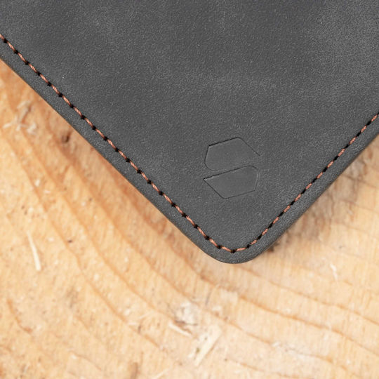 Spacecase Wallet Synthetisches Leder / Silikon Schwarz (Google Pixel 9 Pro XLOnePlus 9 Pro)