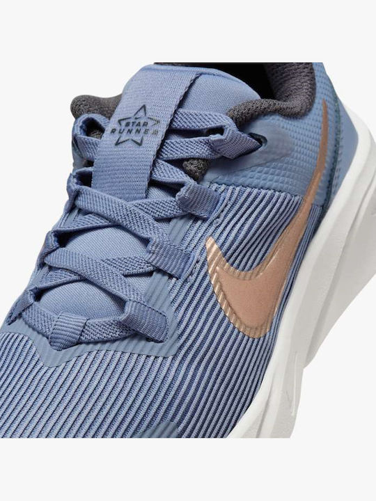 Star Runner Star Runner 4 Kids Sports Shoes Running with Laces Gray