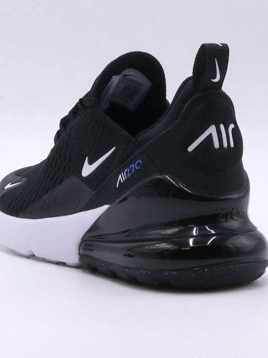 Air Max 270 Gs Αθλητικά Παιδικά Παπούτσια Running με Κορδόνια Μαύρα