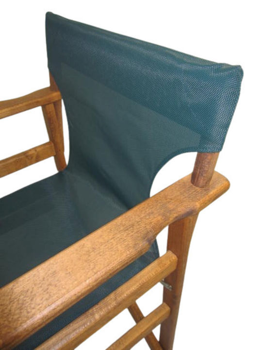 Scaun de regizor Lemn Naxos Verde 60x51x86cm