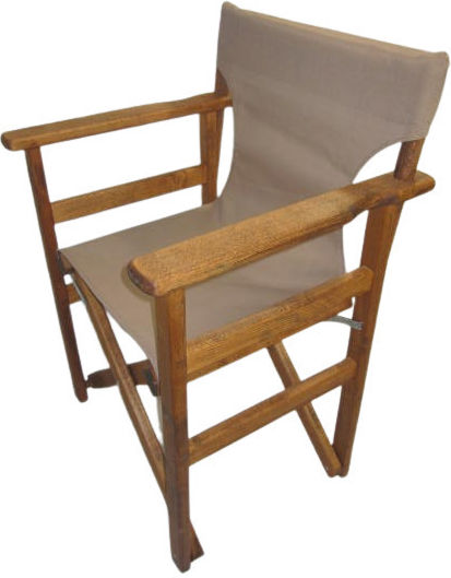 Scaun de regizor Lemn Naxos Mocha 60x51x86cm