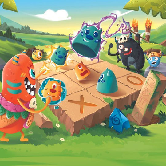 Настолна игра Monster Tic-Tac-Toe Sea Chess за 2 играчи 5+ години (EN) Hape