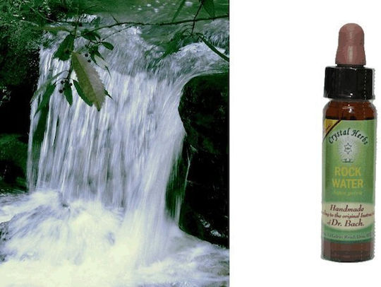 Crystal Herbs Νερό Πηγής (rock Water) Flower Essence 10ml 1pcs