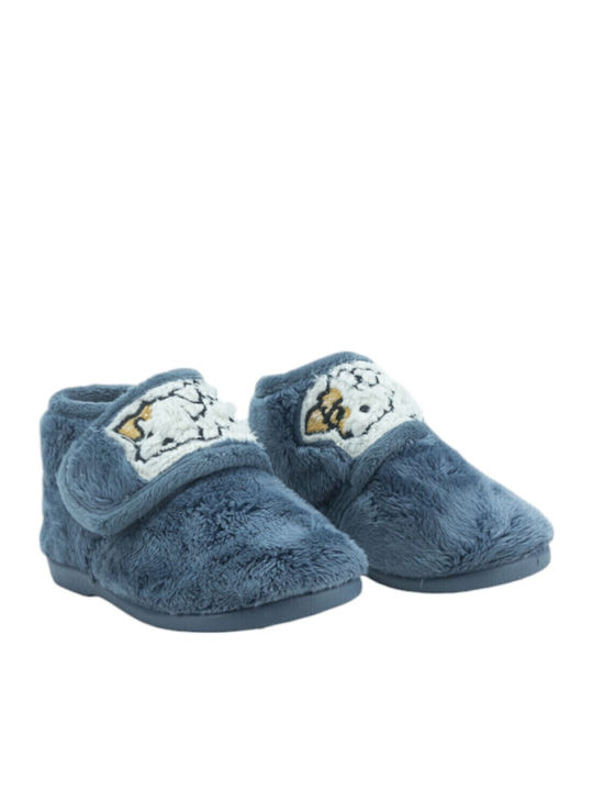 Kids Slippers Boots Blue