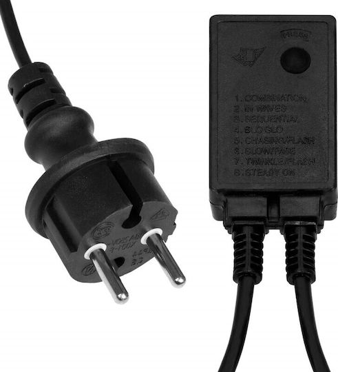Țeavă luminată 720 Becuri 220V RGB 30m IP44