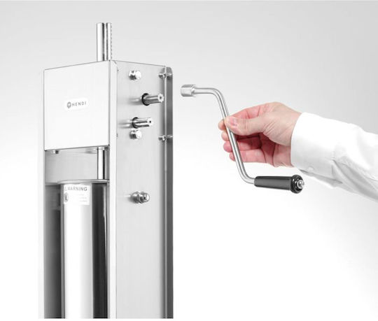 Vertical Sausage Filler Stainless Steel Profi Line 7l Hendi 282090