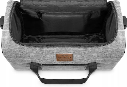 Zagatto Zagatto Grau Stoff Reise Sack 20x25cm