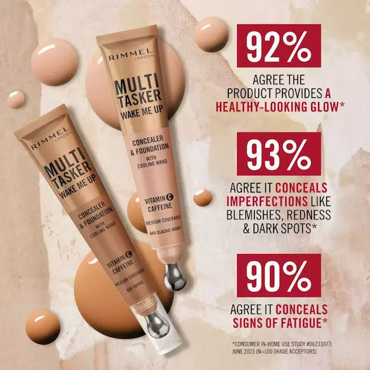 Rimmel Multi-tasker Liquid Foundation 40 Ivory 20ml