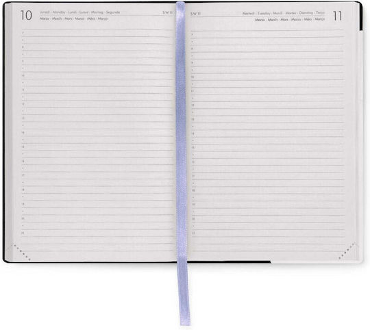 Legami Milano Daily Agendas 2025 White 12x18cm