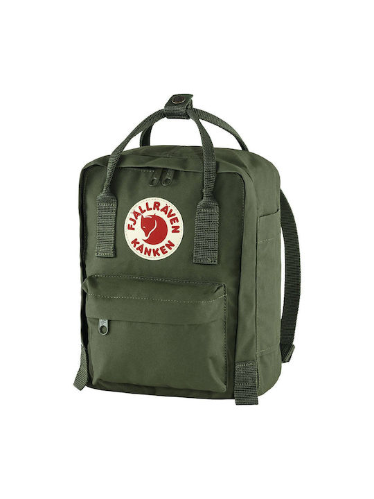 Fjallraven Kanken Mini Stoff Rucksack Grün 7Es