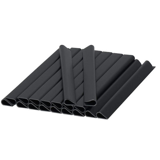 Panou de Gard pentru Intimitate din Grădină Premium PVC 26 X 0,19 M Gri Antracit