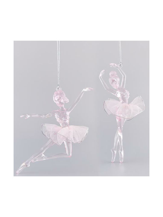 Ornament Balerină Din Plastic 10.2x10.2cm (Desene Și Modele Diverse) (Desene Și Modele Diverse)