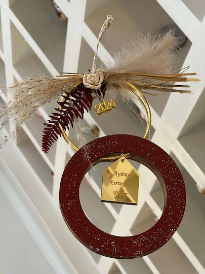 LiebeQueen Amulet Casa Portocaliu din Plexiglas 1buc
