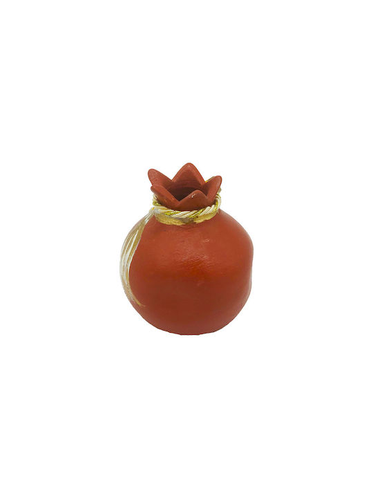 LiebeQueen Amulet Rodie Portocaliu Ceramic 5.5x7cm 1buc
