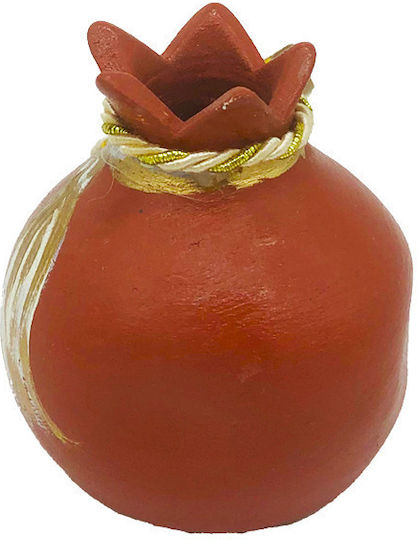 LiebeQueen Amulet Rodie Portocaliu Ceramic 5.5x7cm 1buc