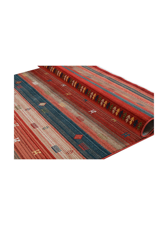 Polcarpet Oriental Kazak 724 Modern Bedroom Rugs Set Bordo Rose orientalkazak724bordo170 3pcs