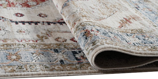 Polcarpet Allegra Valencia Set Modern Covoare pentru dormitor cremă de trandafiri alleval888bedset 3buc
