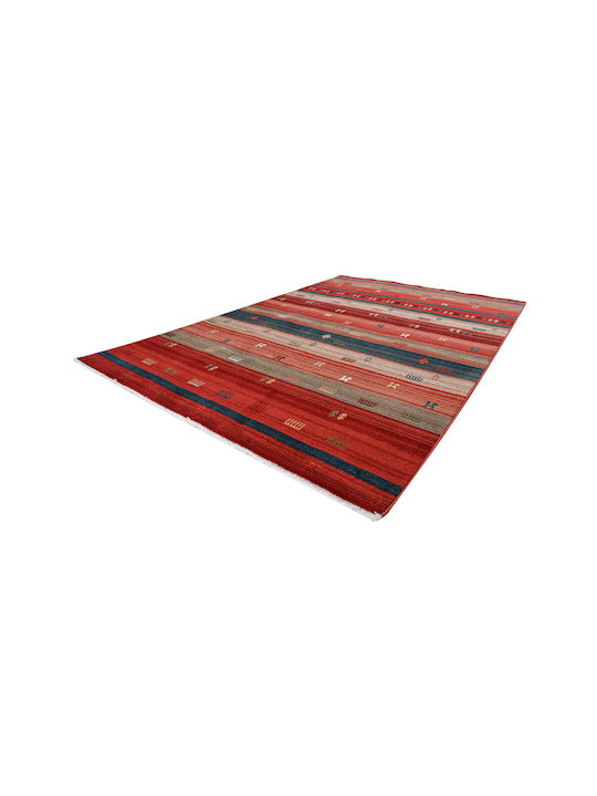 Oriental Kazak Rug 724 Bordeaux Rose 140x200 Polcarpet