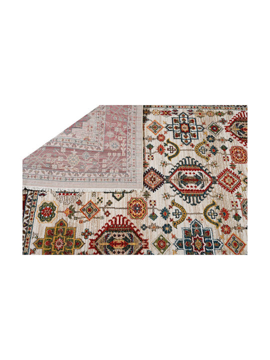 Χαλί Oriental Kazak 695 Bone Bordo 140x200 Polcarpet