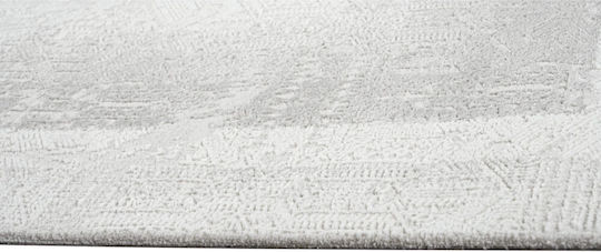 Килим Platinum 7747 Бял Сив 200x290 Polcarpet