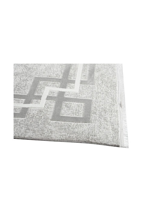 Covor Platinum 6503 Alb Gri 200x290 Polcarpet
