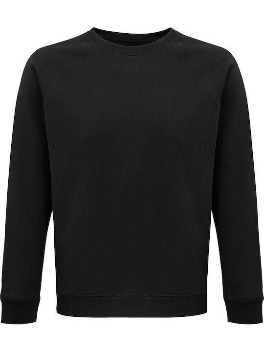 Organic Sweatshirt One Piece Black