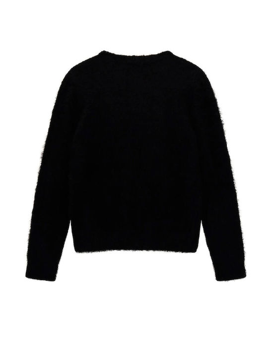 Guess Children's Sweater Long Sleeve Black