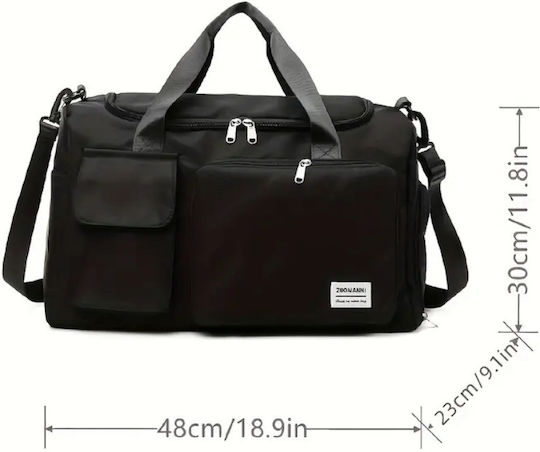 R&J Reisetasche 22Es Gray Stoff L42xB20xH26cm
