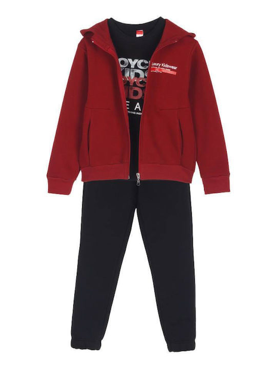 Kinder Sweatpants Set - Jogginganzug Beige 3Stück Luxury Kidswear