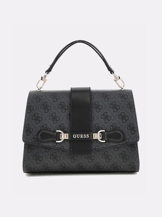 Guess Top Handle Women's Bag Hand Black