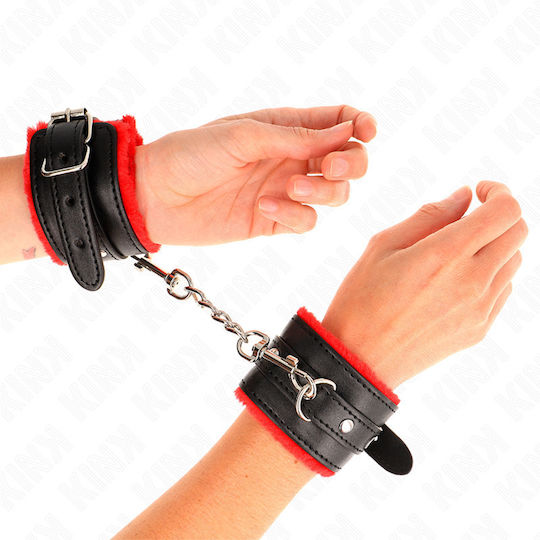 Kink Handcuffs in Red Color