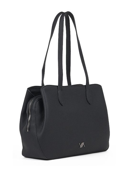 Verde Women's Bag Shopper Shoulder Black